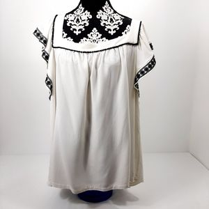 Ann Taylor LOFT Plus boho/peasant top, size 20